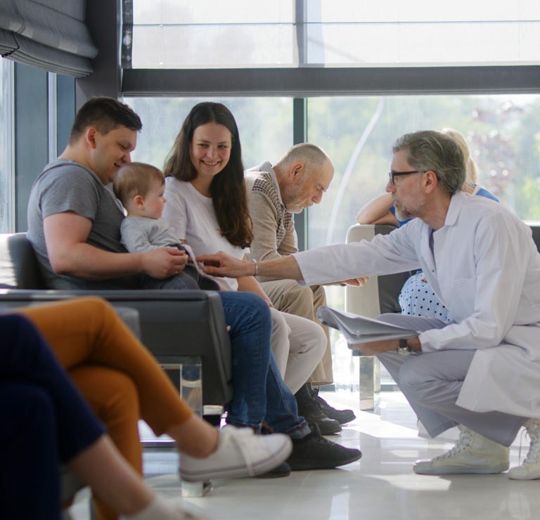 ABW Medical privia health centers male doctor greeting patient