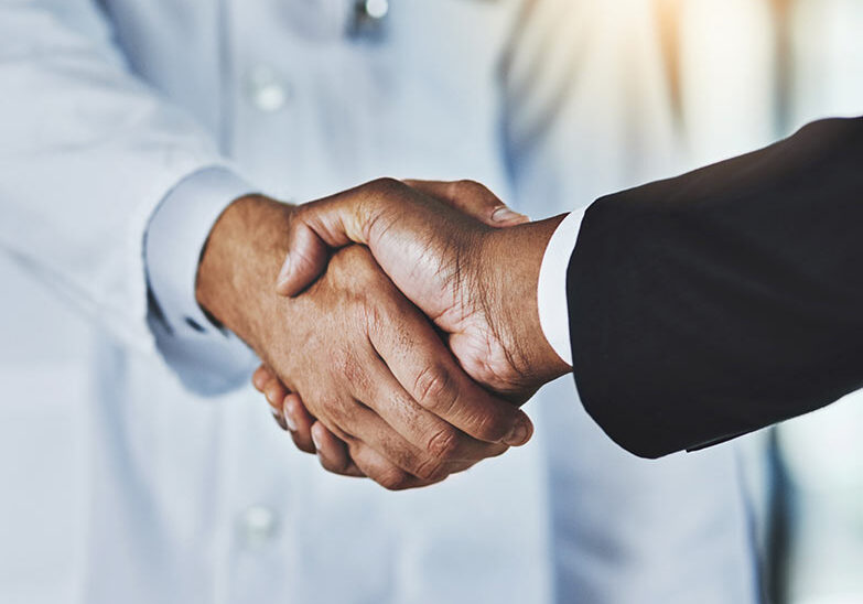 ABW Medical consulting handshake